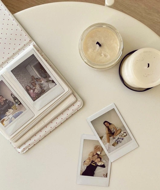 Набір Fujifilm INSTAX Mini 12  Clay White Білий Фотокамера миттєвого друку / Фотопапір 20 фото / Чохол / Альбом 64 фото