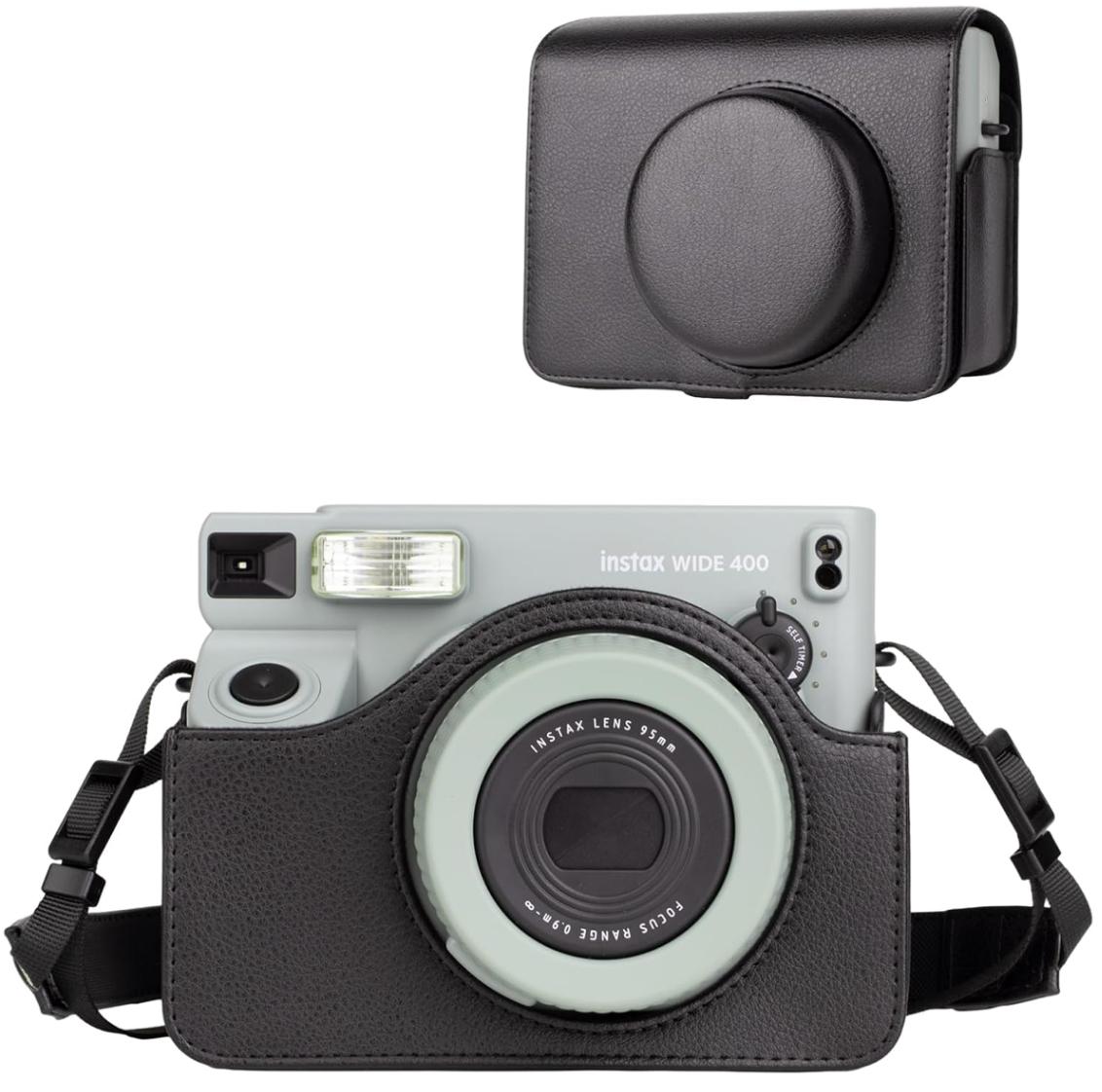 i103609650-ea4f13391e3b56a4734ac5cb668cb829-1743681925737 Чохол для фотокамери FujiFilm INSTAX WIDE 400 Чорний (Black)