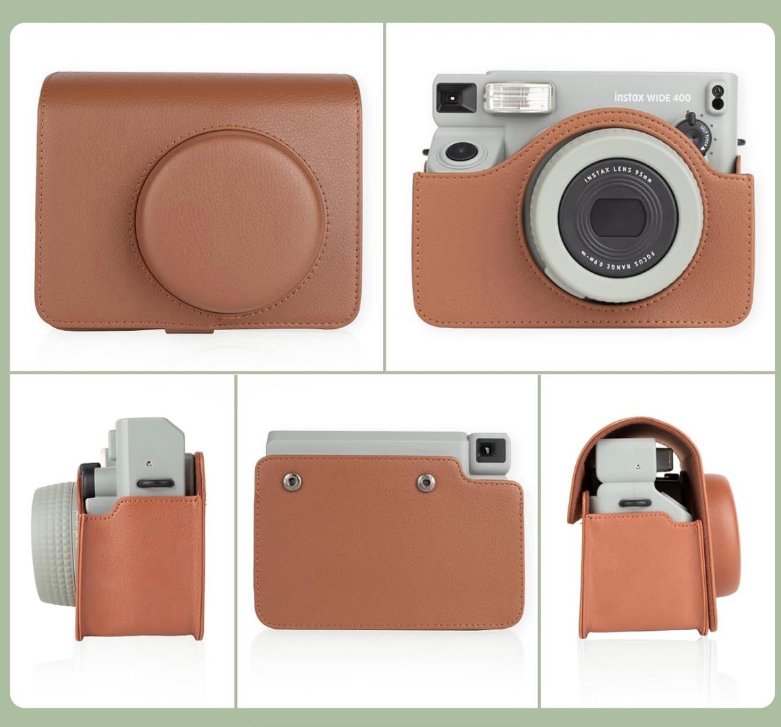 Чохол для фотокамери FujiFilm INSTAX WIDE 400 Brown (Brown)