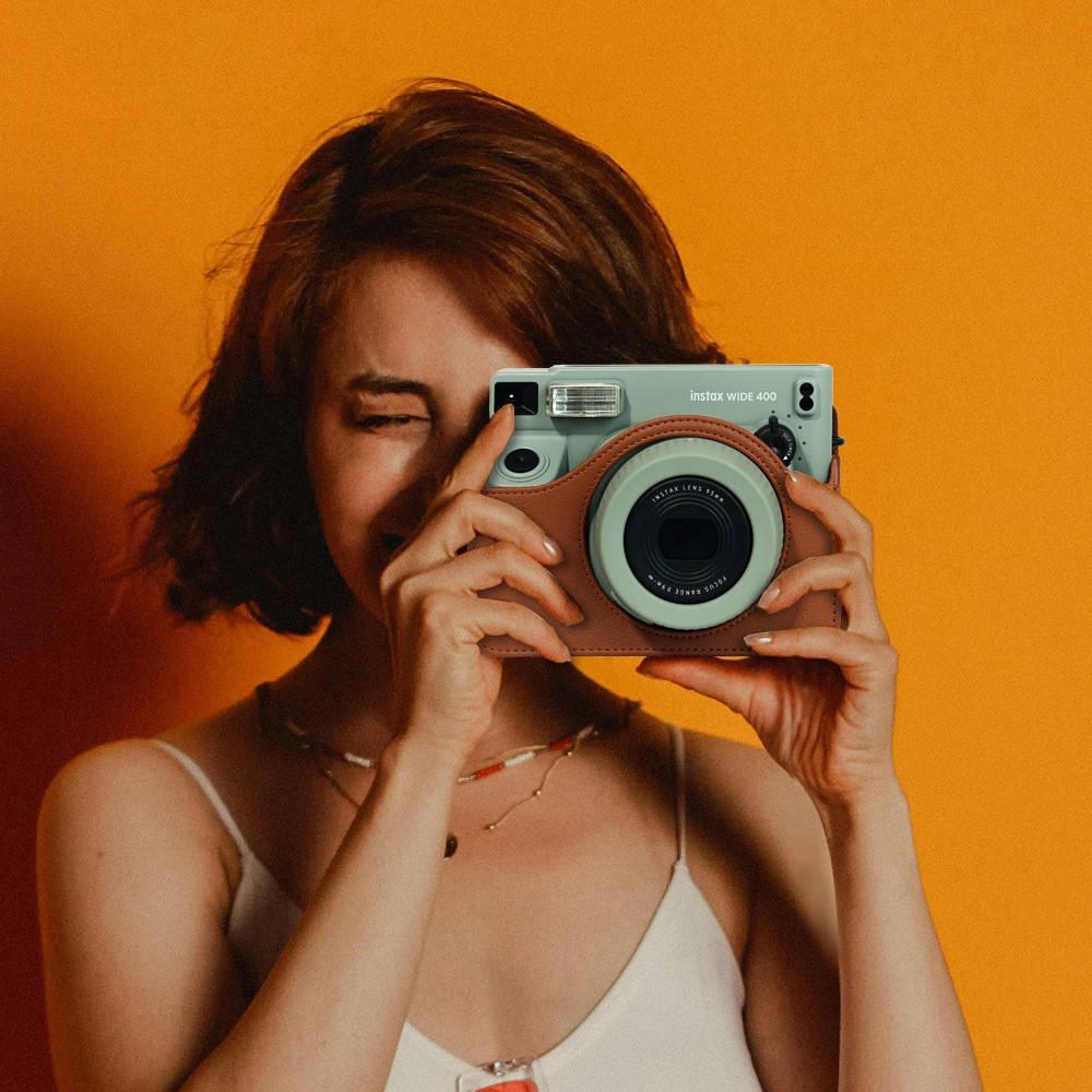 Чохол для фотокамери FujiFilm INSTAX WIDE 400 Brown (Brown)