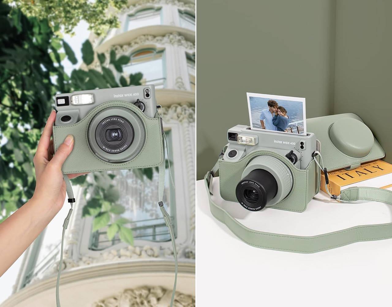 Чохол для фотокамери FujiFilm INSTAX WIDE 400 Зелений (Green)