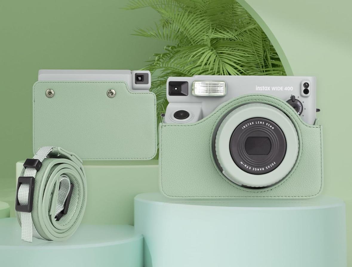 Чохол для фотокамери FujiFilm INSTAX WIDE 400 Зелений (Green)