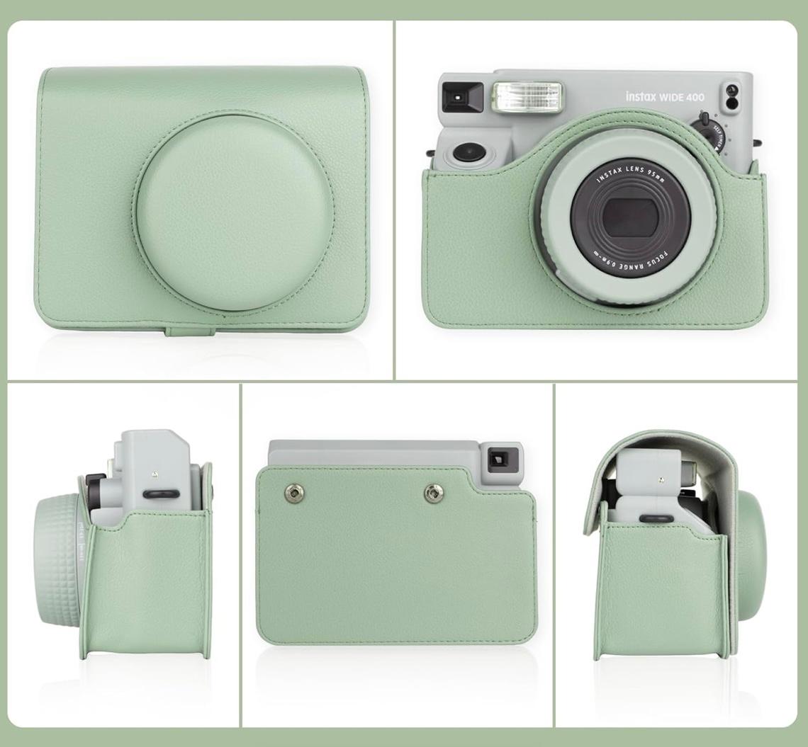 Чохол для фотокамери FujiFilm INSTAX WIDE 400 Зелений (Green)