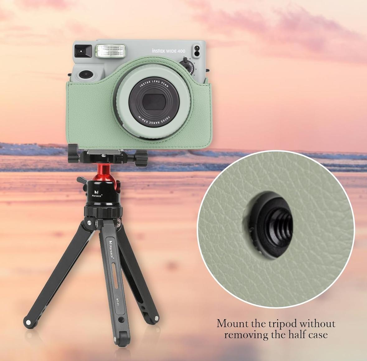 Чохол для фотокамери FujiFilm INSTAX WIDE 400 Зелений (Green)