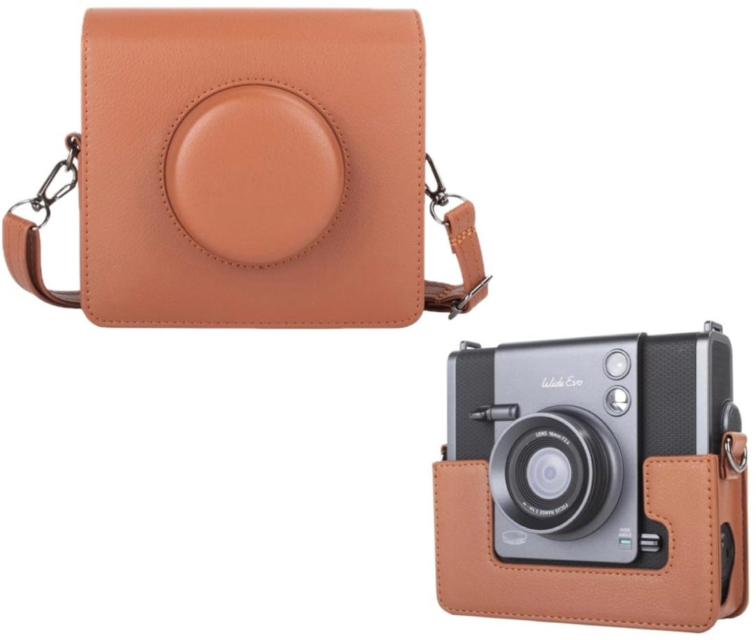 Чохол для фотокамери FujiFilm INSTAX Wide EVO Коричневий (Brown) (399774126)