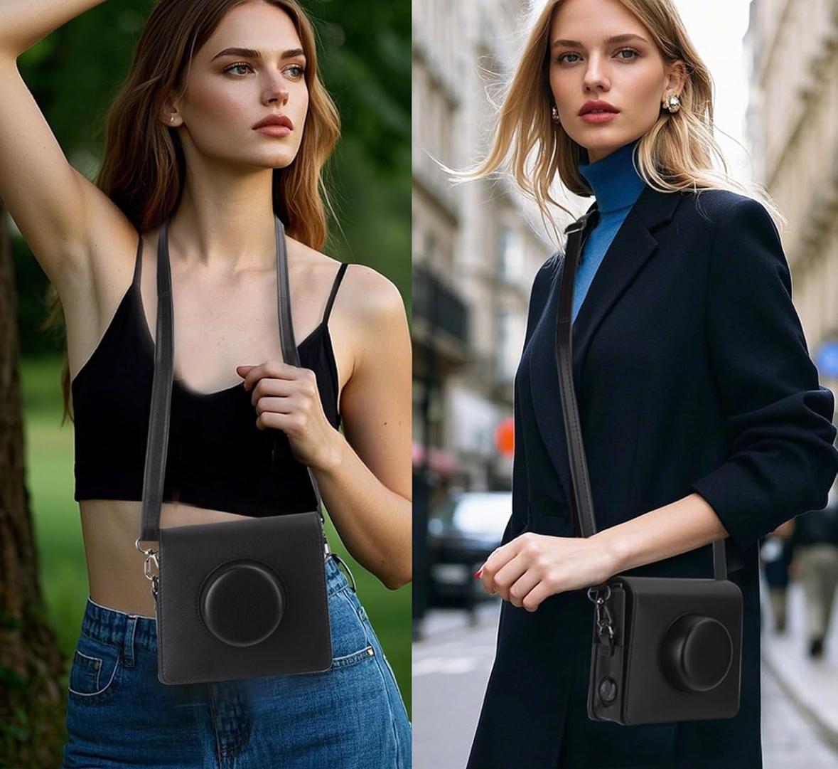 Чохол для фотокамери FujiFilm INSTAX Wide EVO Чорний (Black) (399774128)