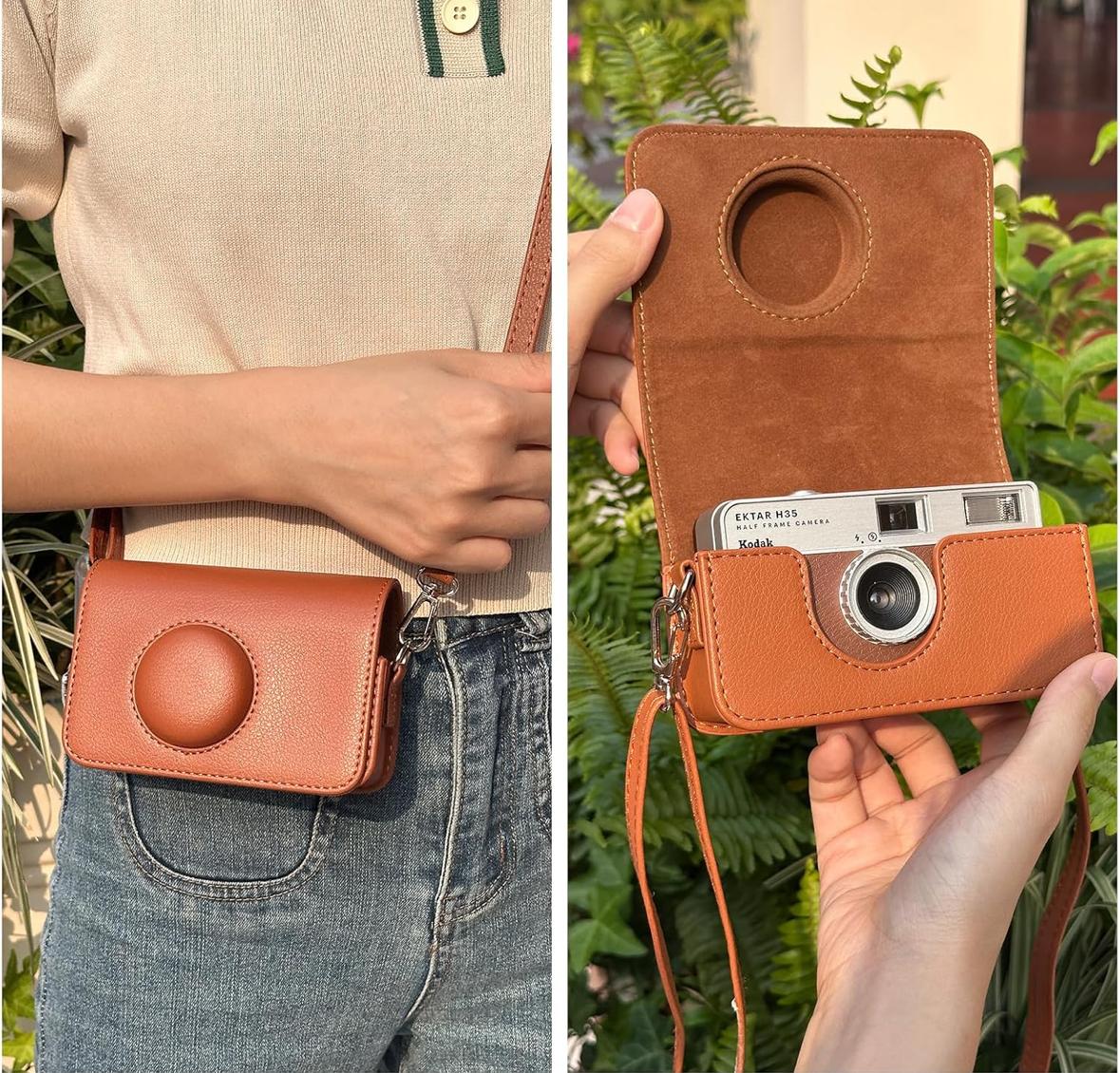 Чохол для фотокамери Kodak H35 / H35N / Vibe 501F / M35 / I60 / F9 / F9S / M38 / Коричневий Case Brown