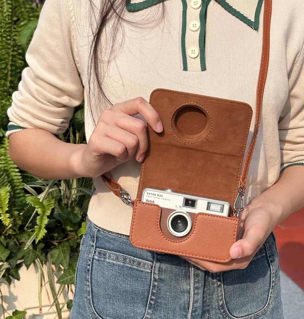 Чохол для фотокамери Kodak H35 / H35N / Vibe 501F / M35 / I60 / F9 / F9S / M38 / Коричневий Case Brown