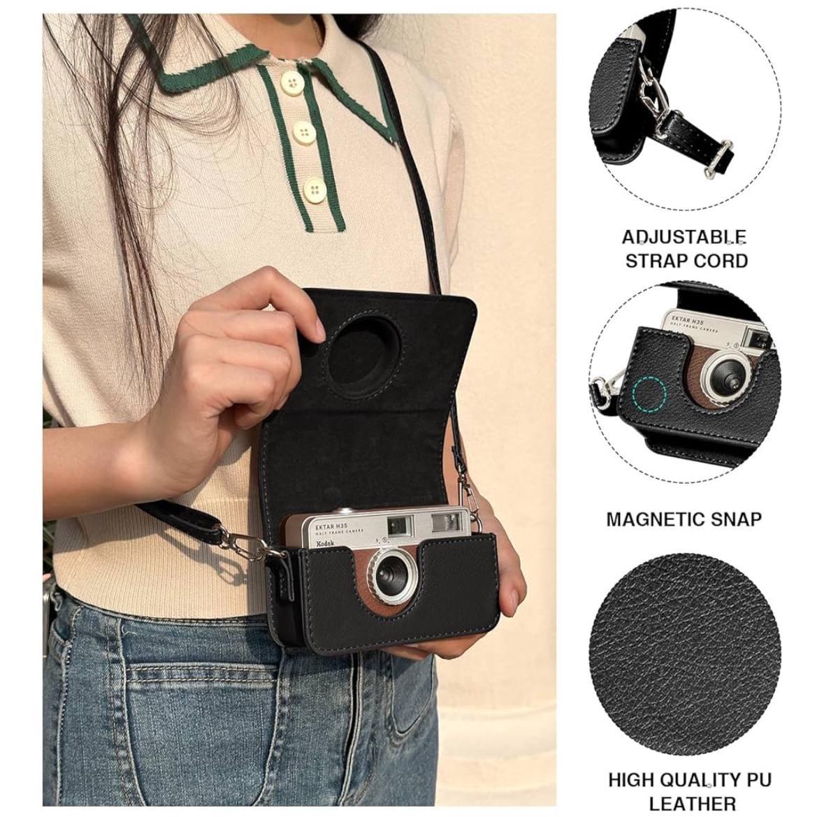 Чохол для фотокамери Kodak H35 / H35N / Vibe 501F / M35 / I60 / F9 / F9S / M38 / Чорний Case Black