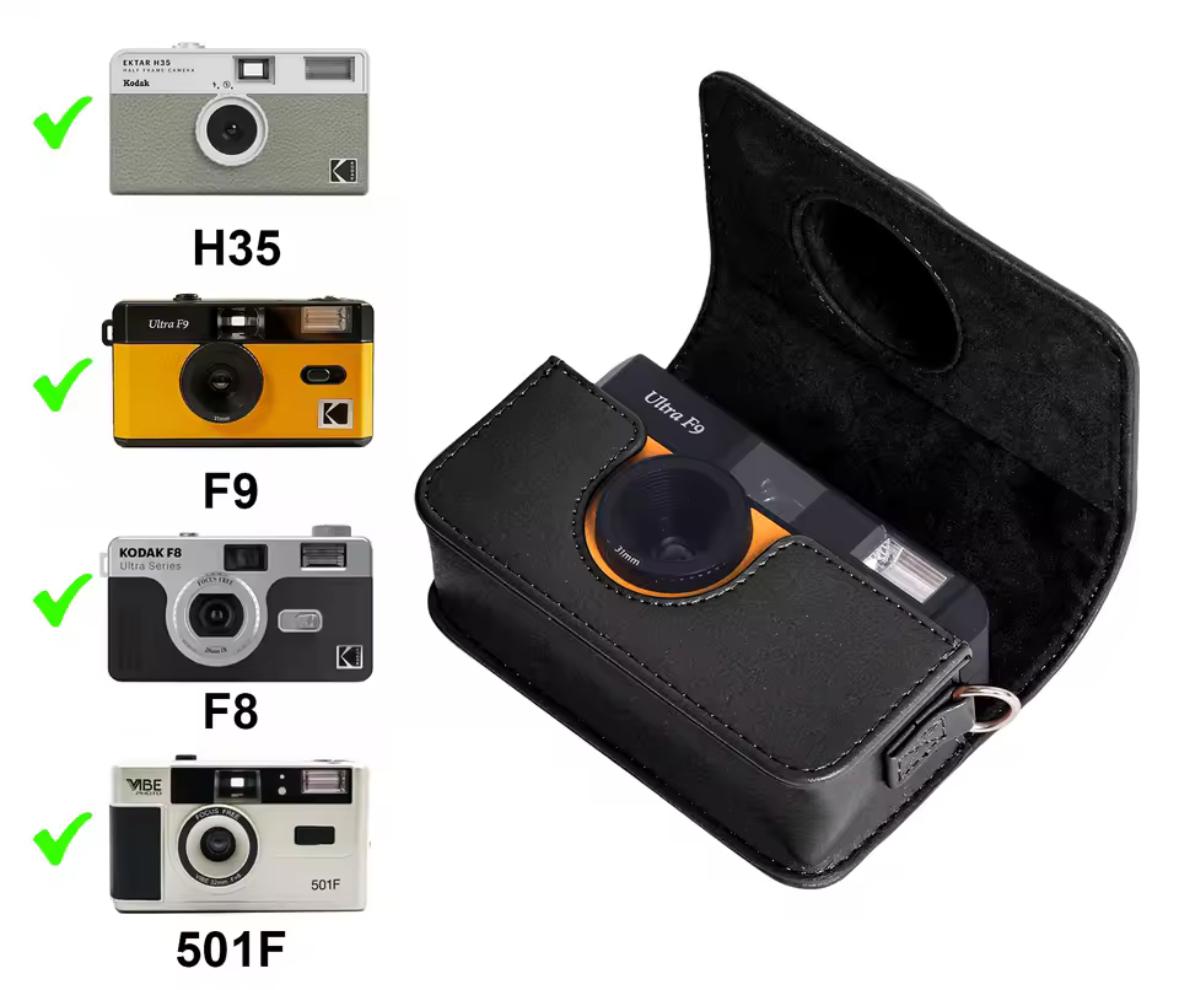 Чохол для фотокамери Kodak H35 / H35N / Vibe 501F / M35 / I60 / F9 / F9S / M38 / Чорний Case Black