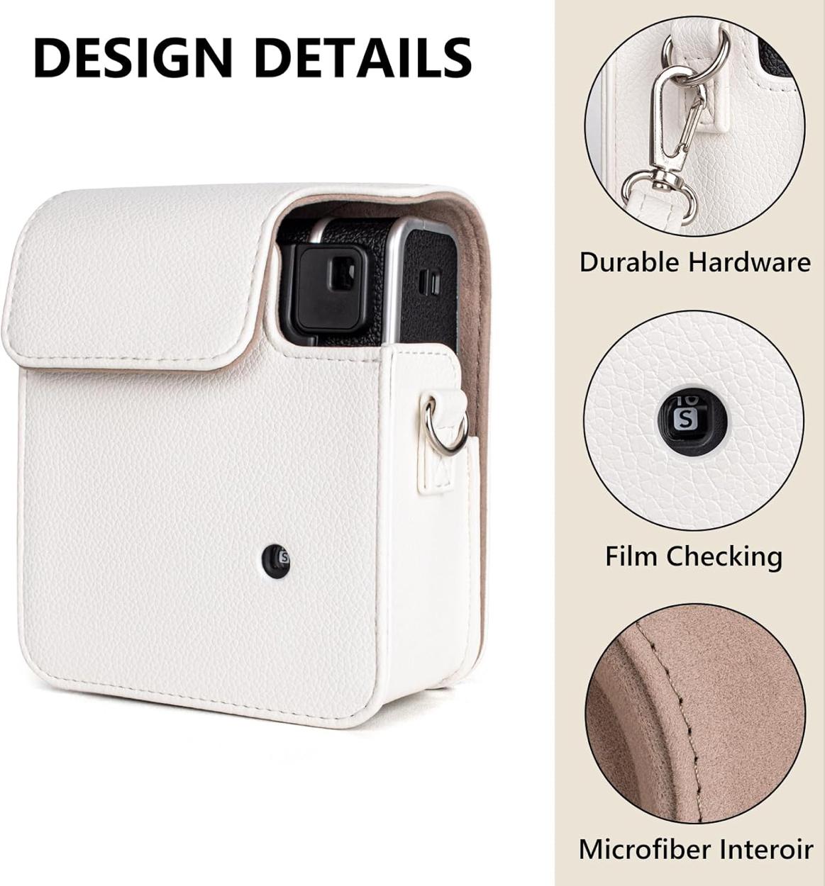 Чохол для фотоапарата FujiFilm INSTAX Mini 40 Білий (White)