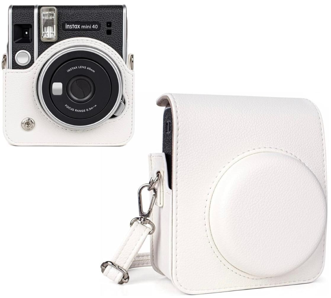 Чохол для фотоапарата FujiFilm INSTAX Mini 40 Білий (White)