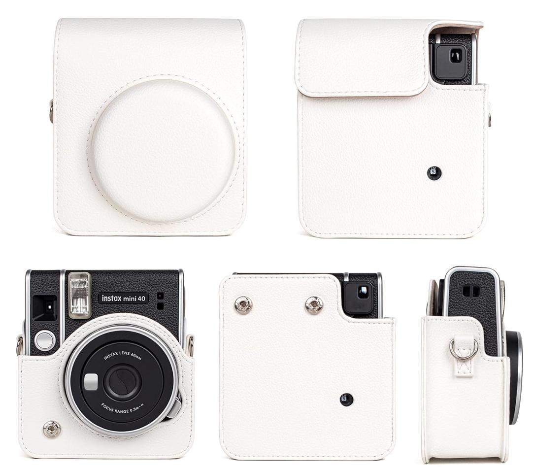 Чохол для фотоапарата FujiFilm INSTAX Mini 40 Білий (White)