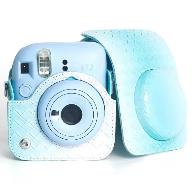 i108783676-fd275e0670264cbb45a7b94bf8464bd2-1750528639193 Чохол для фотоапарата FujiFilm INSTAX Mini 12 / 11 / 9 Pastel Blue Gradient