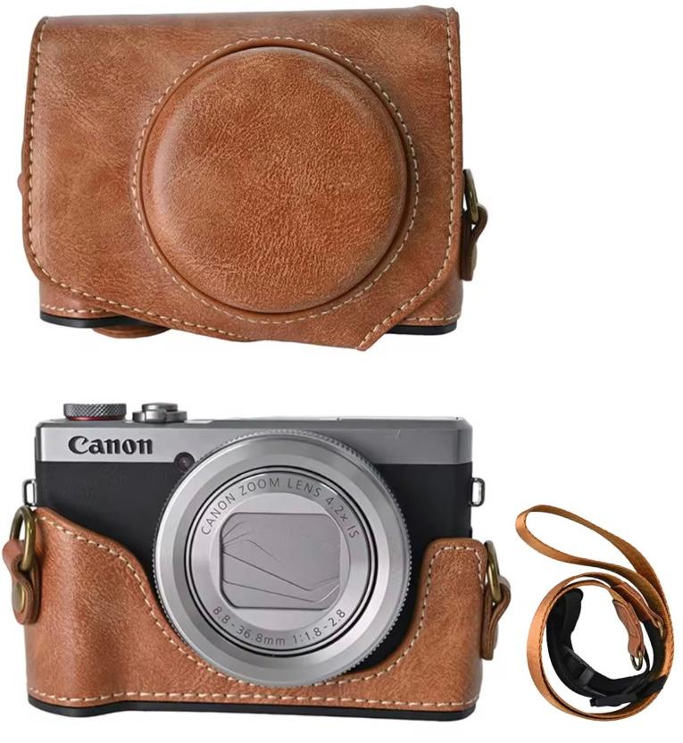 i118052597-0fb1d64253bb249cd56b20fd11d89214-1761144948012 Чохол для фотокамери Canon g7x Mark III / II Coffee Milk