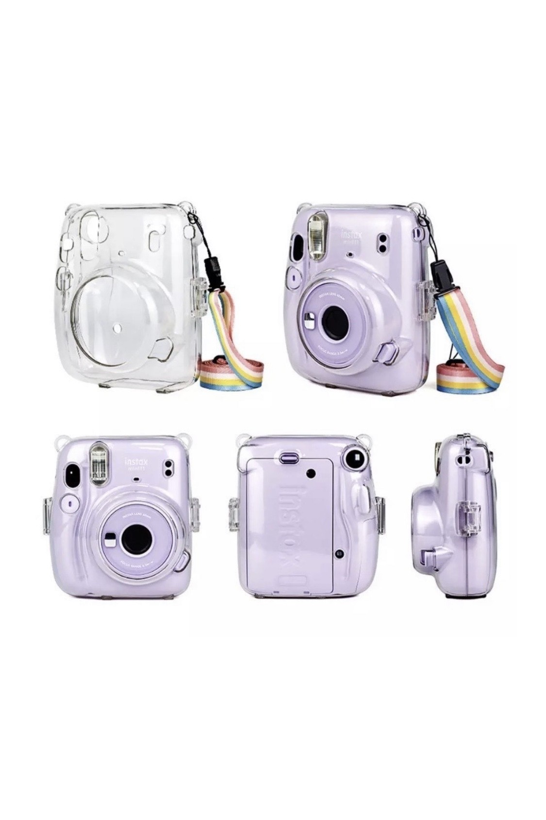 Чохол для фотокамери FujiFilm INSTAX Mini 11 прозорий протиударний захисний