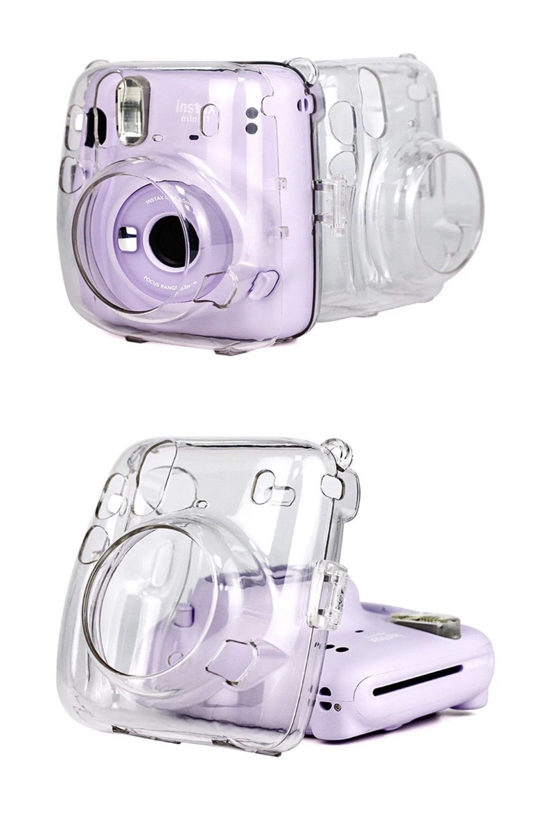 Чохол для фотокамери FujiFilm INSTAX Mini 11 прозорий протиударний захисний