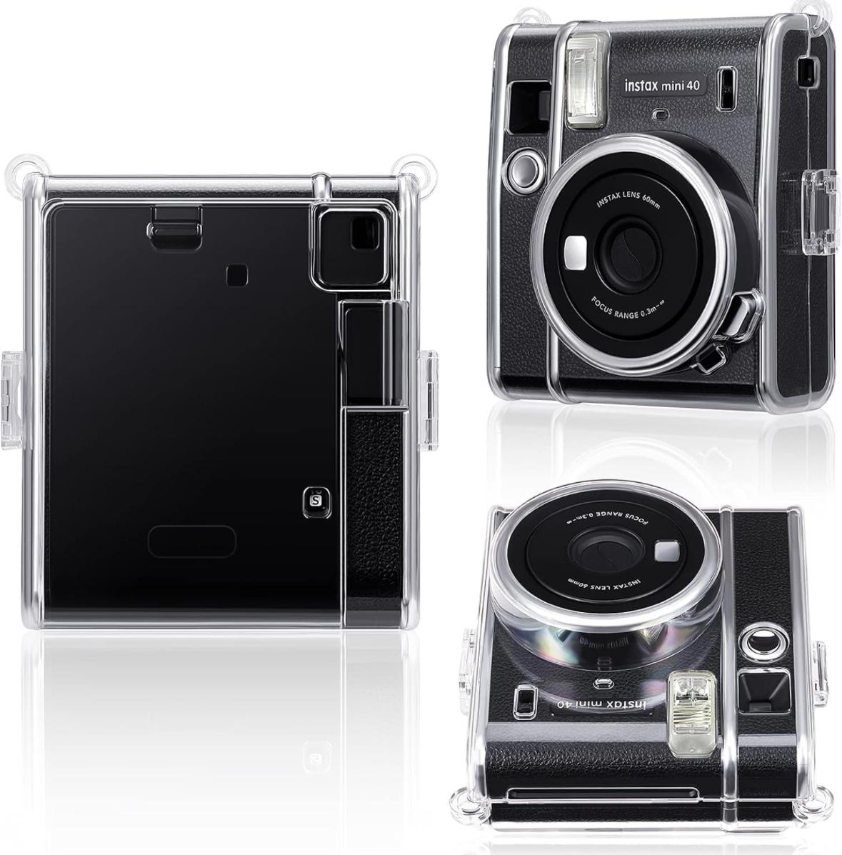 Чохол для фотокамери FujiFilm INSTAX Mini 40 прозорий протиударний захисний