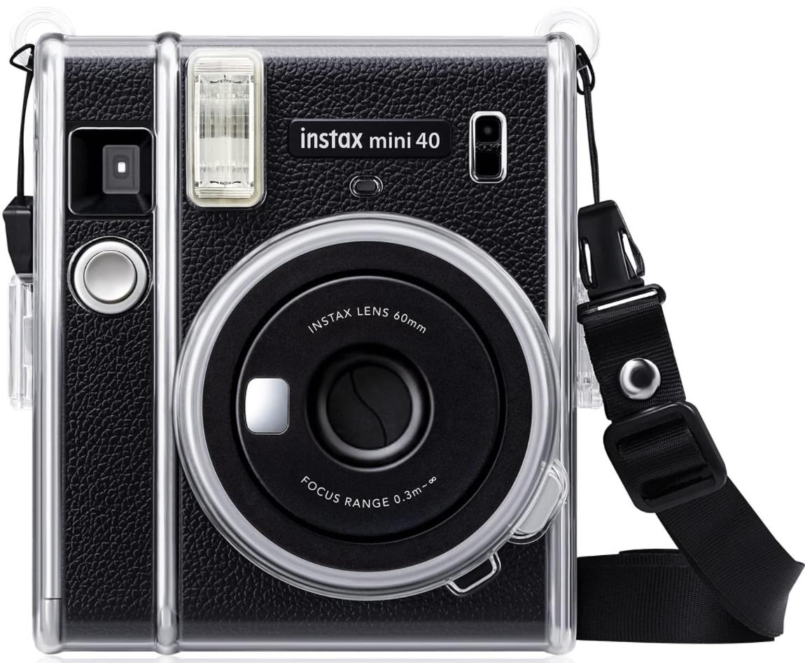 Чохол для фотокамери FujiFilm INSTAX Mini 40 прозорий протиударний захисний