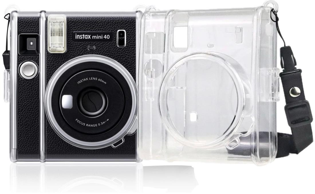 Чохол для фотокамери FujiFilm INSTAX Mini 40 прозорий протиударний захисний