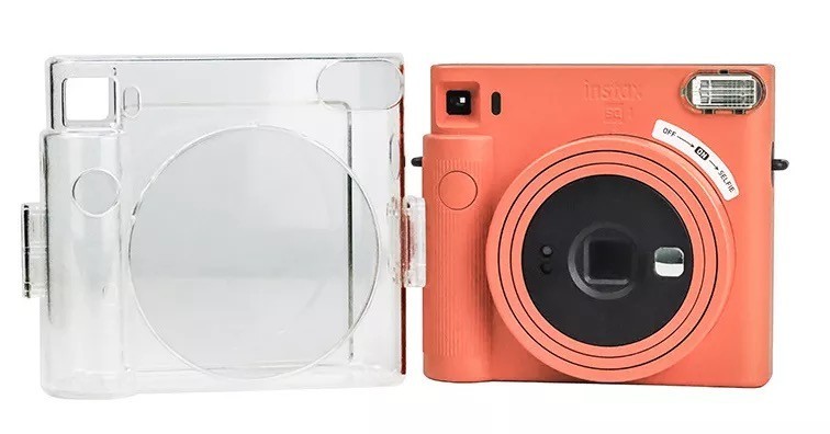 Чохол для фотокамери SQ 1 з плечовим ременем FujiFilm INSTAX Square SQ1 захисний протиударний прозорий (1298166)