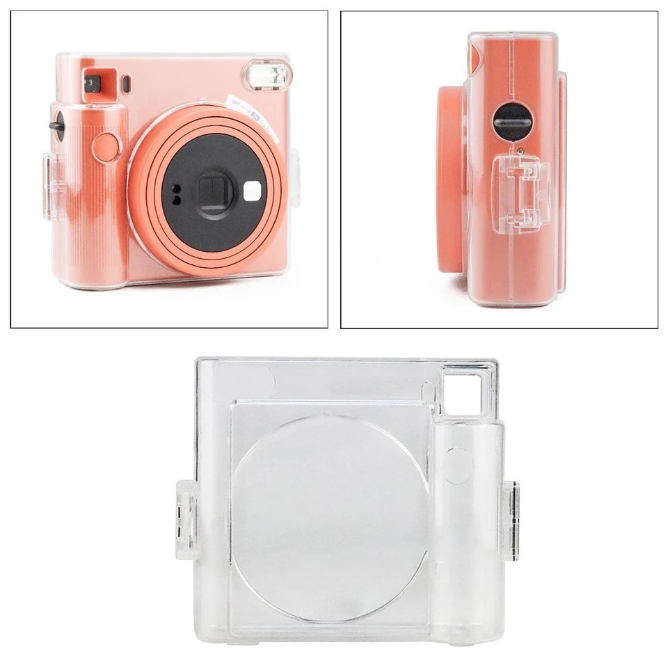 Чохол для фотокамери SQ 1 з плечовим ременем FujiFilm INSTAX Square SQ1 захисний протиударний прозорий (1298166)