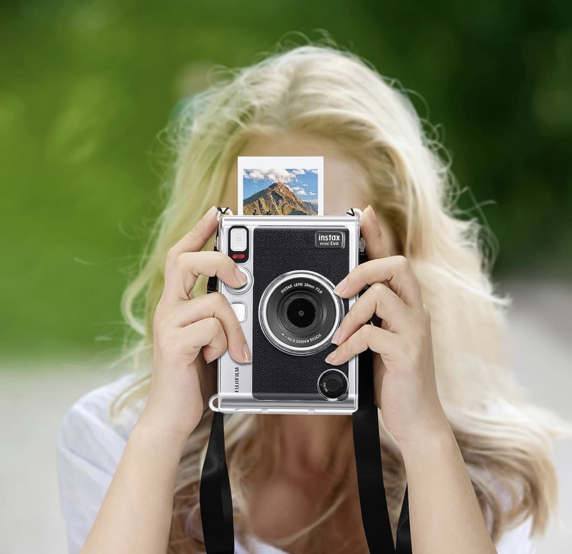 Чохол для фотокамери FujiFilm INSTAX Mini EVO прозорий протиударний захисний (3997739)