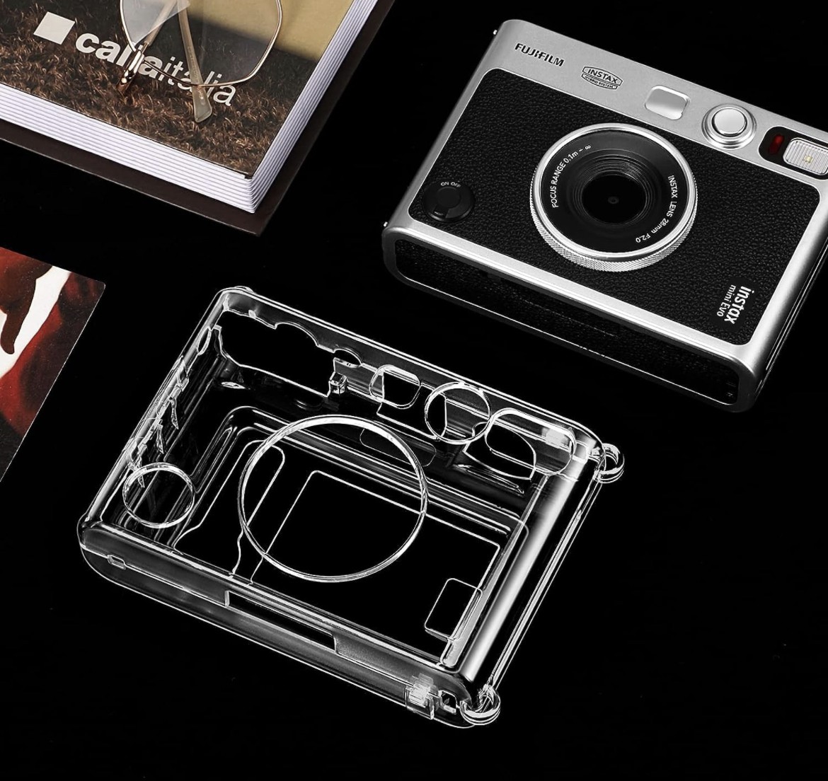 Чохол для фотокамери FujiFilm INSTAX Mini EVO прозорий протиударний захисний (3997739)