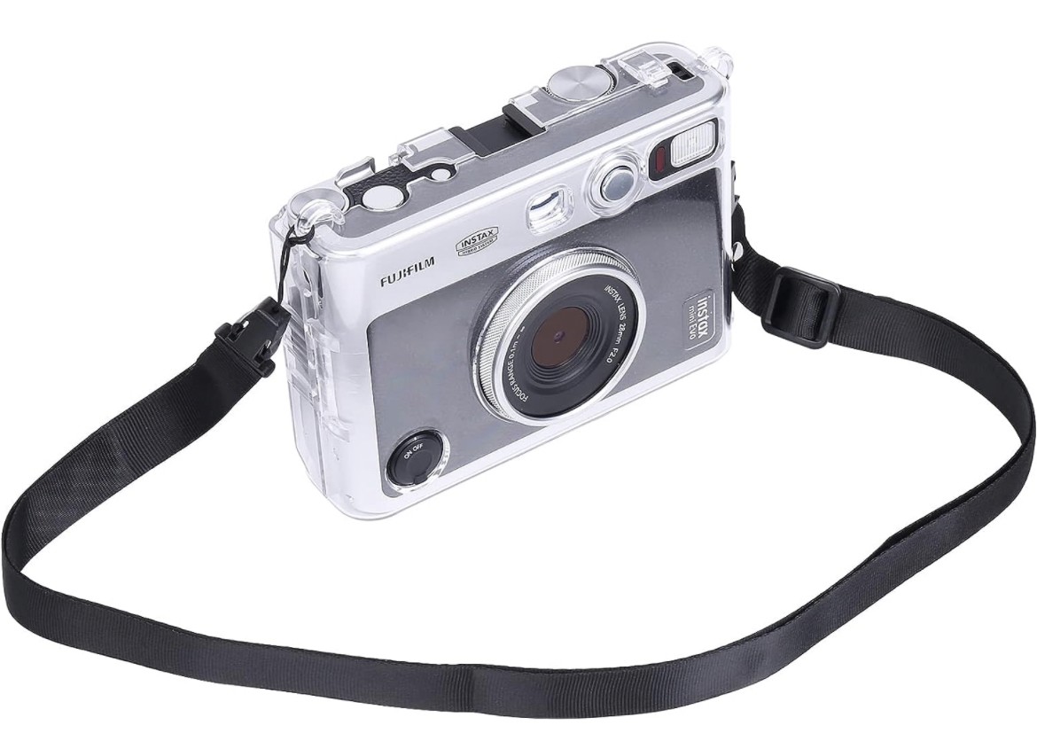Чохол для фотокамери FujiFilm INSTAX Mini EVO прозорий протиударний захисний (3997739)