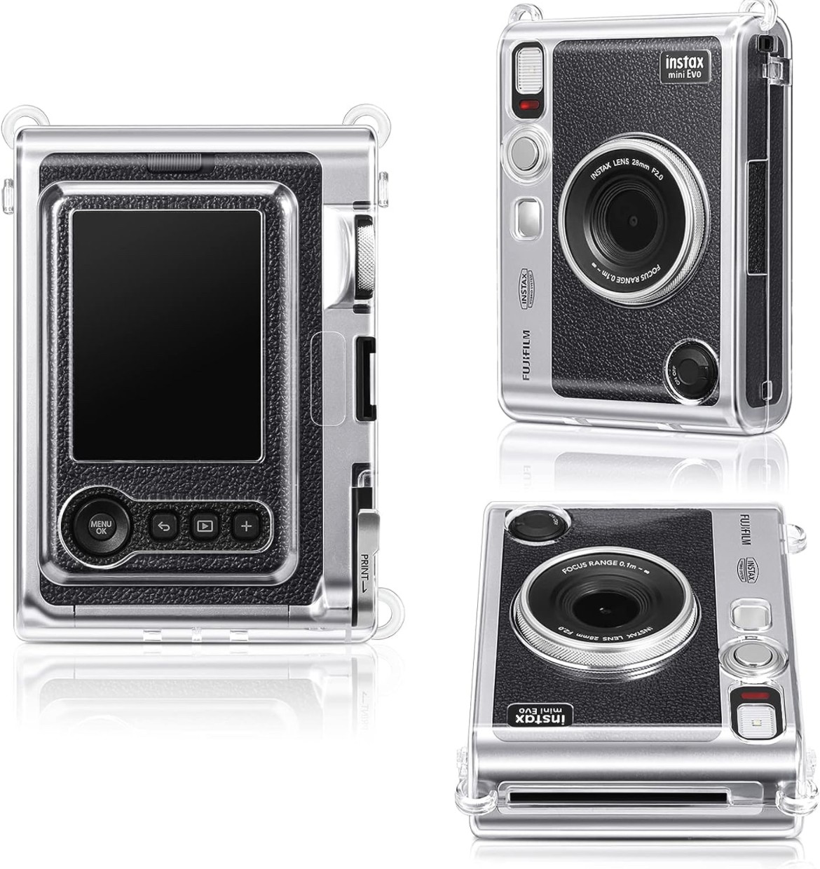 Чохол для фотокамери FujiFilm INSTAX Mini EVO прозорий протиударний захисний (3997739)