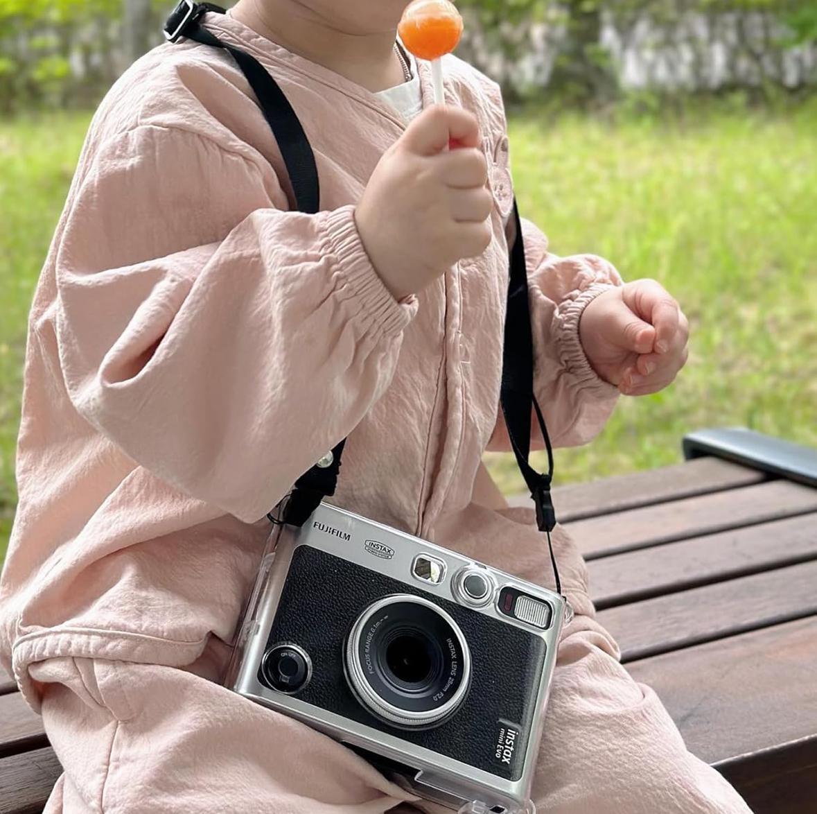Чохол для фотокамери FujiFilm INSTAX Mini EVO прозорий протиударний захисний (3997739)