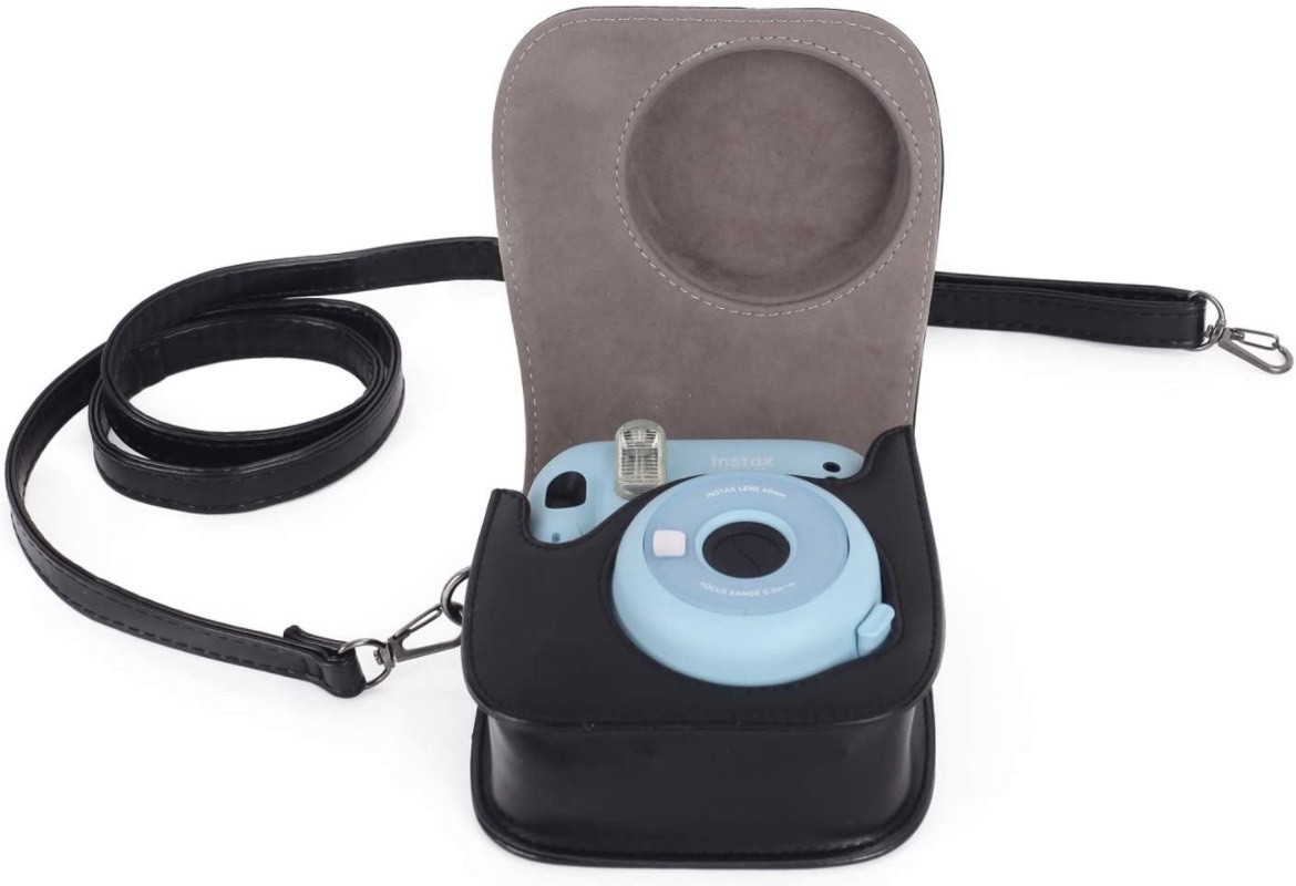 Набір Аксесуарів для Фотокамери Миттєвого Друку Fujifilm Instax Mini 12 / Instax Mini 11 / Instax Mini 9: чохол, фотоальбом 64 фото Black
