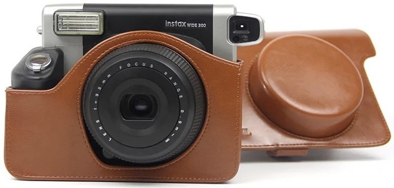 i60900794-333b6cc80676500fcc1e2166ac451f84 Чохол для фотокамери FujiFilm INSTAX WIDE 300 Коричневий (Brown)