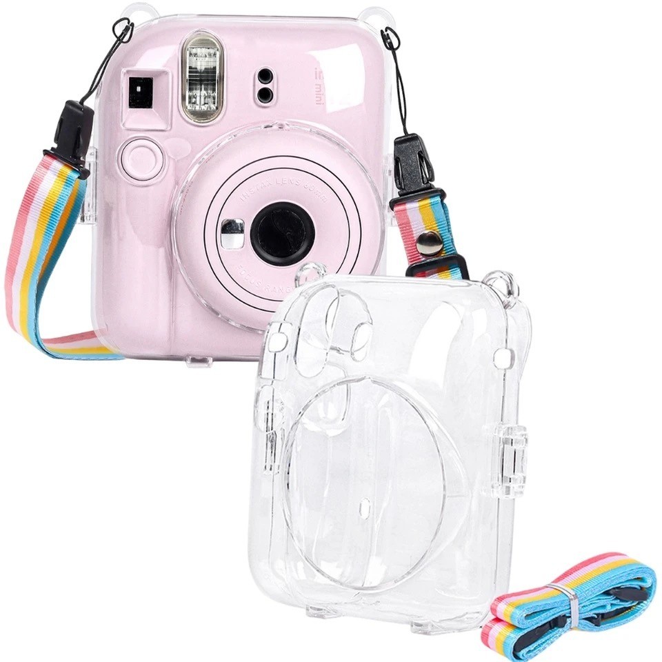 Чохол для фотокамери FujiFilm INSTAX Mini 12 прозорий протиударний захисний (2600071)