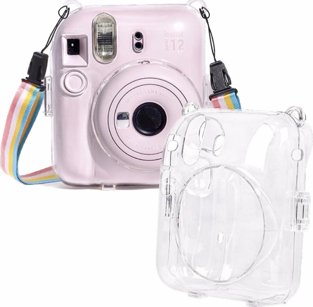 i60930675-d3d193adcc634bac26de99b935564ba6 Чохол для фотокамери FujiFilm INSTAX Mini 12 прозорий протиударний захисний (2600071)