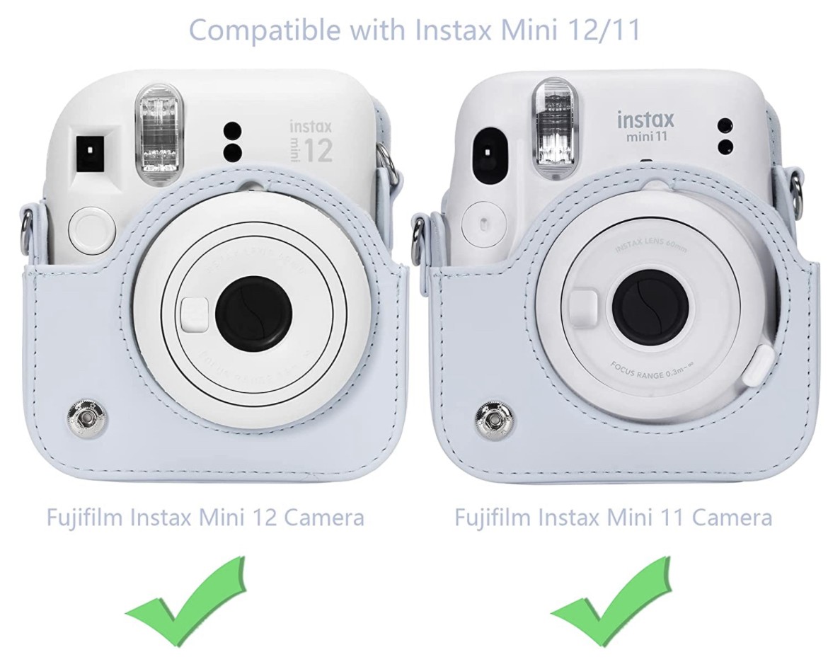 Чохол для фотоапарата FujiFilm INSTAX Mini 12 / 11 / 9 Глиняно-білий (Clay White)
