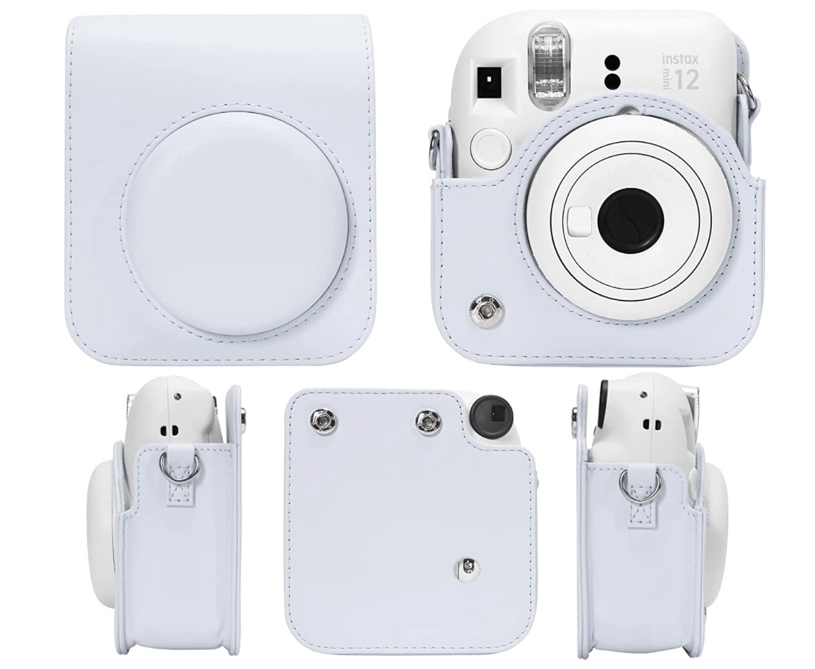 Чохол для фотоапарата FujiFilm INSTAX Mini 12 / 11 / 9 Глиняно-білий (Clay White)