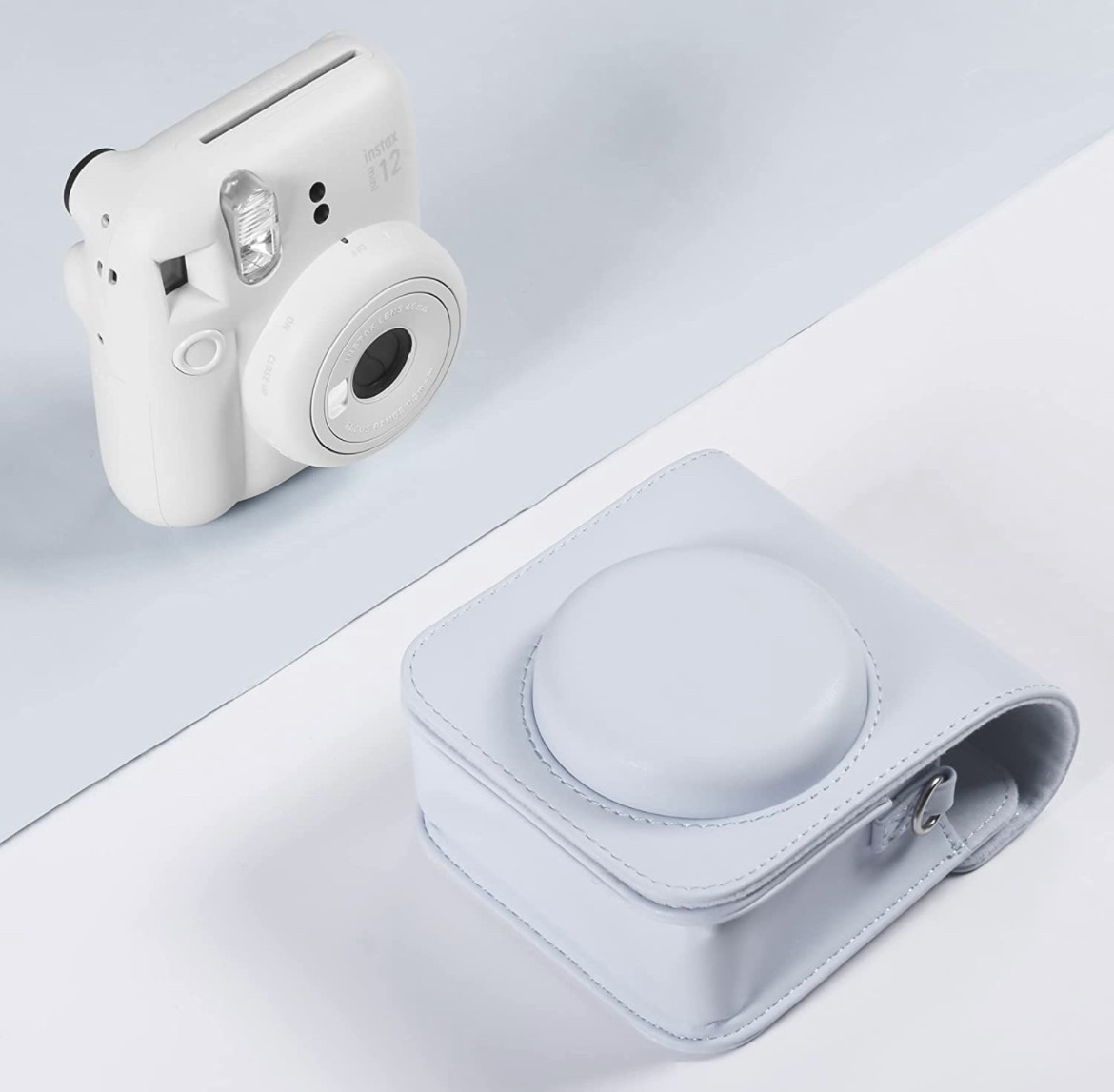Чохол для фотоапарата FujiFilm INSTAX Mini 12 / 11 / 9 Глиняно-білий (Clay White)