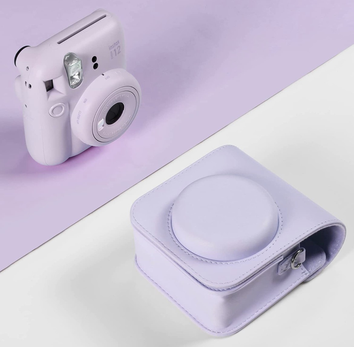 Чохол для фотоапарата FujiFilm INSTAX Mini 12 / 11 / 9 Фіолетовий (Lilac Purple)