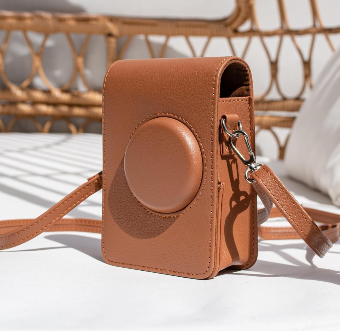 Чохол для фотокамери FujiFilm INSTAX Mini EVO Коричневий (Brown) (3997741)