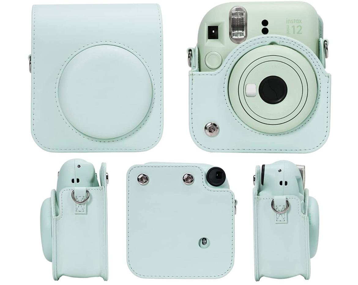Набір Аксесуарів для Фотокамери Миттєвого Друку Fujifilm Instax Mini 12 / Instax Mini 11 / Instax Mini 9: чохол, фотоальбом 64 фото Mint Green