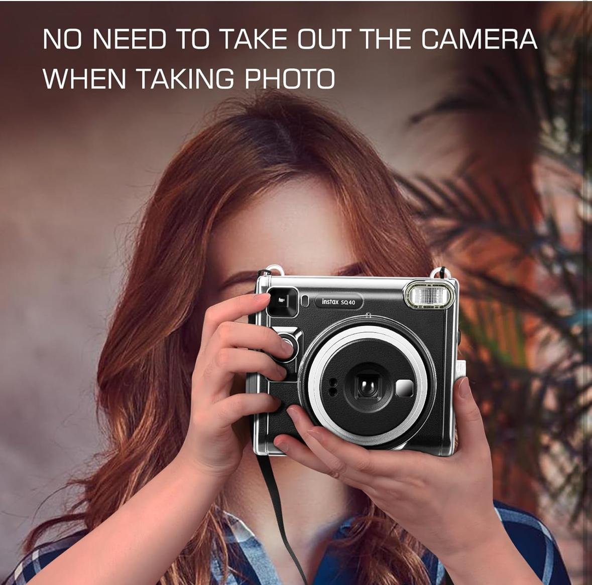 Чохол для фотокамери FujiFilm INSTAX Square SQ40 прозорий протиударний захисний