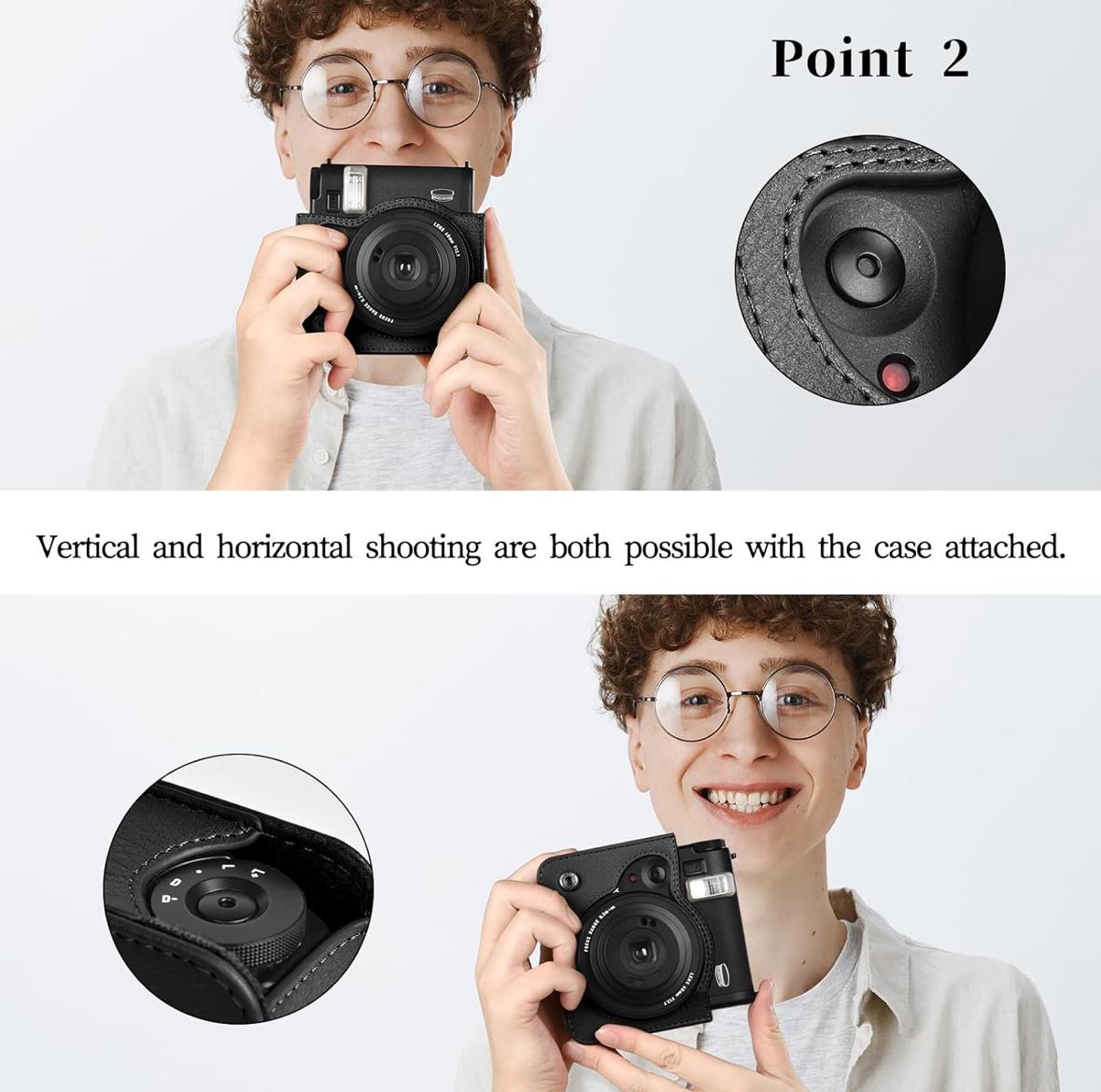 Чохол для фотокамери FujiFilm INSTAX Mini 99 Чорний (Black)